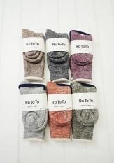 ROTOTO (ロトト) DOUBLE FACE SOCKS メンズ25cm〜27cm