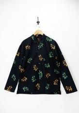 PHATEE(ファッティー) OC L/S SHIRTS/オープンカラーシャツ カラー:ブラック