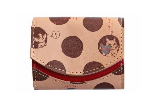 2018年3月:今月の小さいふ。クロとロクとさくらねこ「穴ぼこ」 × クアトロガッツ ペケーニョ