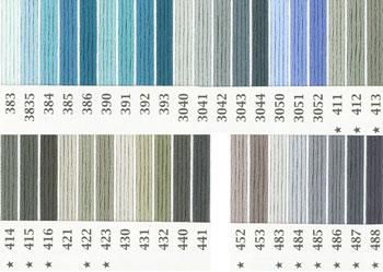 25番オリムパス刺繍糸 刺しゅう糸?