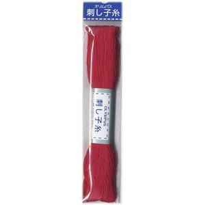 オリムパス刺し子糸 紅色