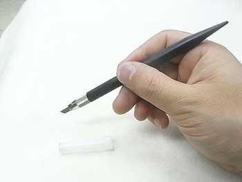 手芸用カッター デザインナイフ 細かな切り抜きに最適です。