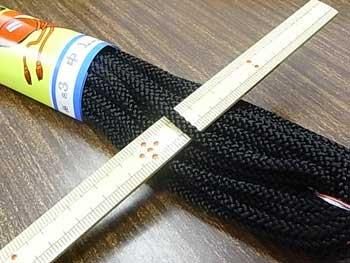 江戸打ちひも（中） 黒