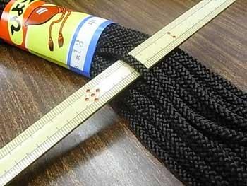 江戸打ちひも（中） 黒茶