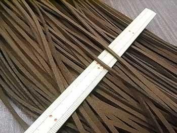 スエードーコード col.6 幅約3mmX厚さ約1mm 約87cm