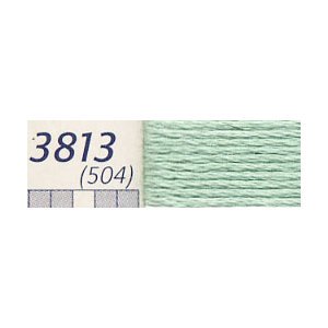 DMC刺繍糸 刺しゅう糸25番糸 504（3813）