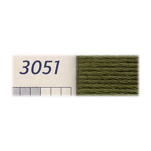 DMC刺繍糸 刺しゅう糸25番糸 3051