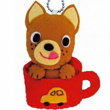 ロイヤル　フェルトキット　　　ドッグカフェキット No.1 柴犬