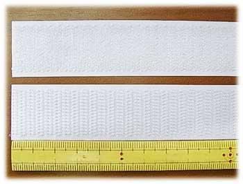 マジックテープ 白色 （面ファスナー 手芸・縫製用)