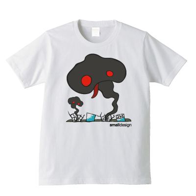 岡本太郎原発描き足し事件 Tシャツ 暮らしを楽しくする ほんの 小さな デザイン スモールデザイン 東京 吉祥寺