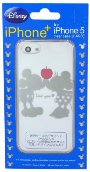 Iphone5 5s用クリアケース Disney Iphone ディズニーアイフォンプラス Mickey Minnie ミッキー ミニー Iphone Macbook Ipad用やウォールステッカーの製作販売 Wolfing