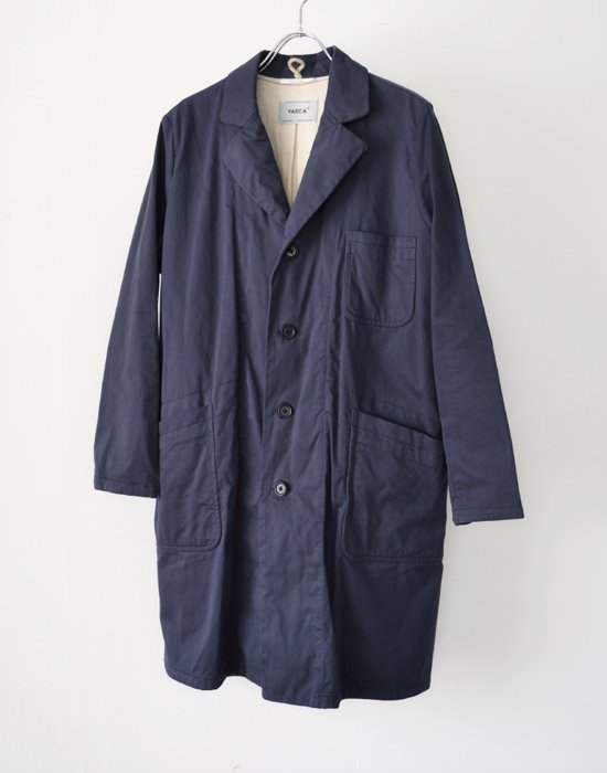 YAECA atelier coat navy（No155058） - Promenade | オンラインショップ