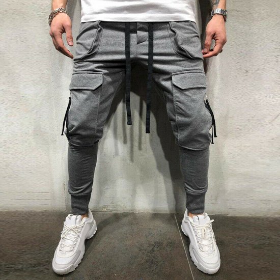 gray jogger