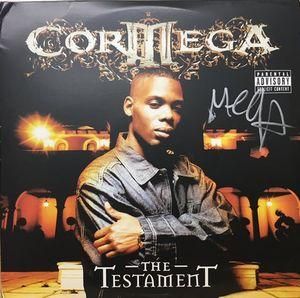 cormega the testament autographed front cover ebbtide records