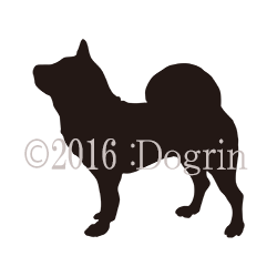 柴犬 シルエット Dogrin Dog Style Shop