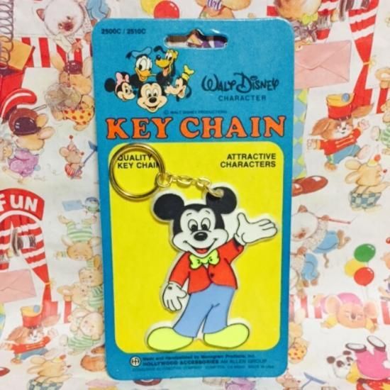 60 S Walt Disney P Mickey Key Chain Made In U S A ミッキーマウス キーホルダー Toyshop8 アメリカ雑貨 通販 豊橋市