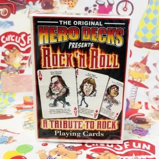 Rock N Roll Playing Cards ロックンロール トランプ Toyshop8 アメリカ雑貨 通販 豊橋市