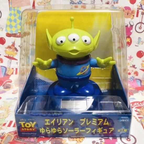 Toy Story Little Green Men Alien Prize Figure トイストーリー プライズ品 エイリアン プレミアム ゆらゆらソーラーフィギュア Toyshop8 アメリカ雑貨 通販 豊橋市