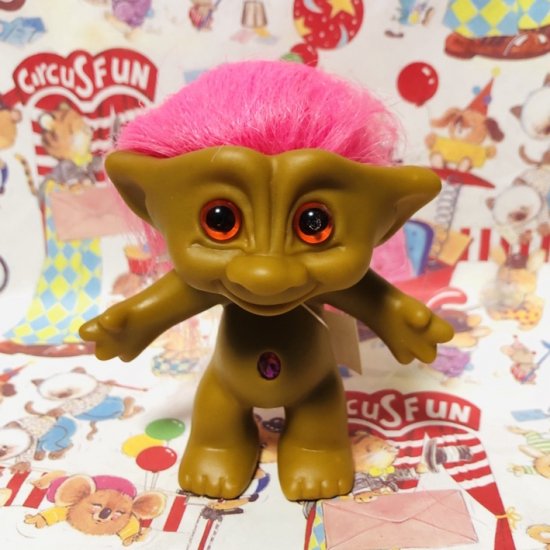 Troll Doll Pink トロール人形 ピンク Toyshop8 アメリカ雑貨 通販 豊橋市