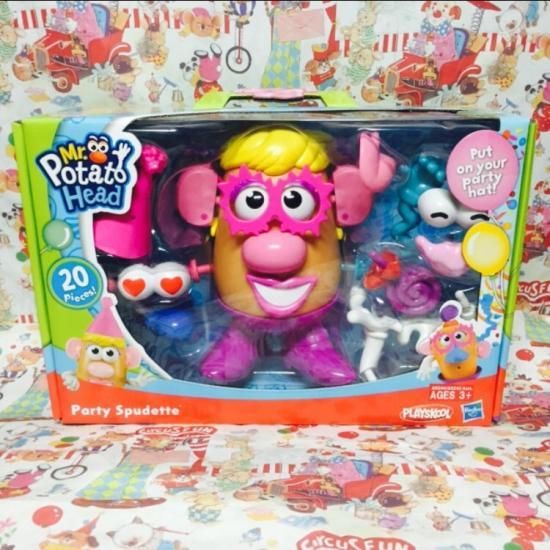 Hasbro Playskool Mrs Potato Head ミセスポテトヘッド パーティータイム Toyshop8 アメリカ雑貨 通販 豊橋市