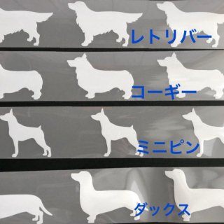 【Mサイズ／２枚入】反射材アイロンプリント（シュナ、ゴールデ...