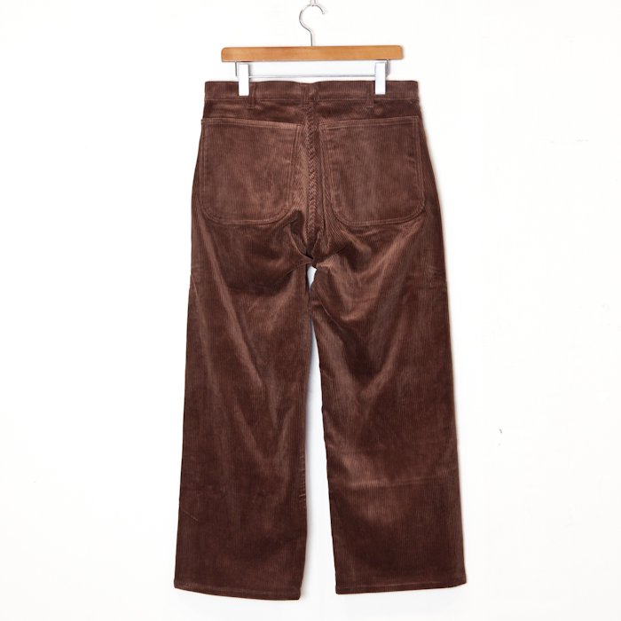 TUKISOLD OUT * Patched Work Pants * Brown