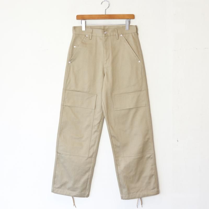 TUKISOLD OUT * Double Knee Pants * Khaki