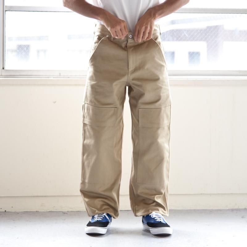 TUKISOLD OUT * Double Knee Pants * Khaki