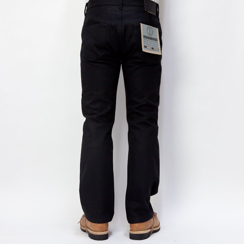 Voetganger Scherm bereik DAWSON DENIM * Regular Fit Jeans 14oz Black×Black Red Line Selvedge | public