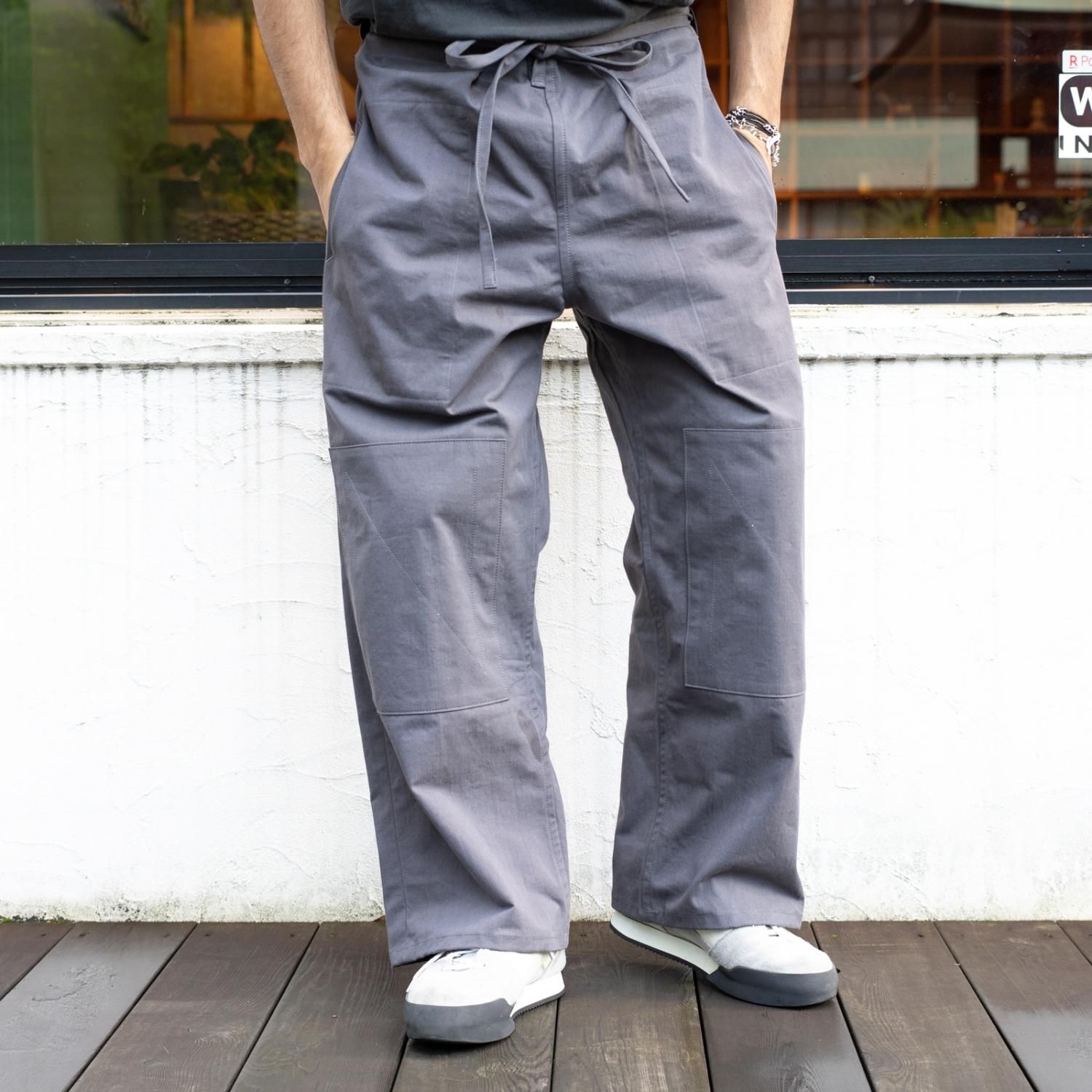 海外お取寄せ商 TUKI Combat Pants German Grey 1 ベイカーパンツ