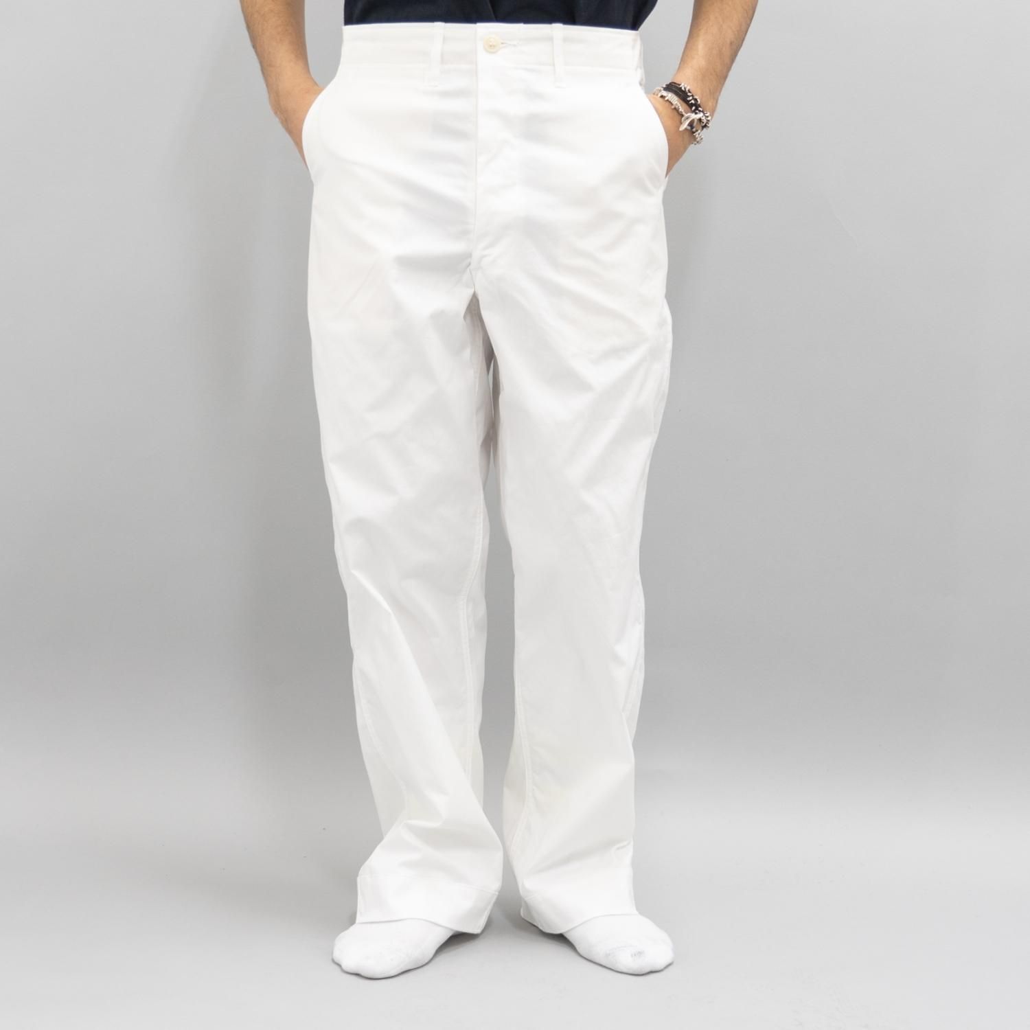 TUKI * 0130 Military Chinos * White