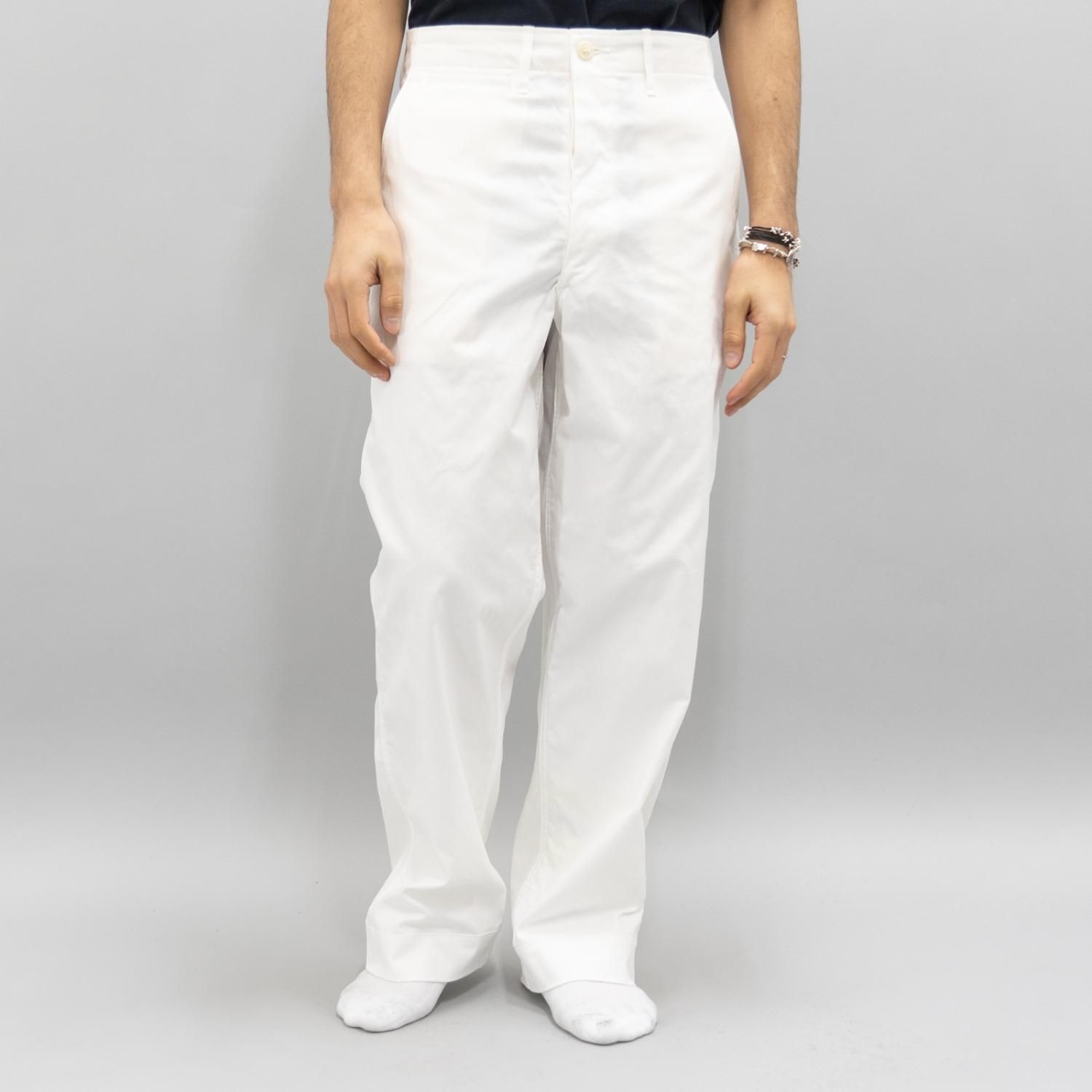 TUKI * 0130 Military Chinos * White