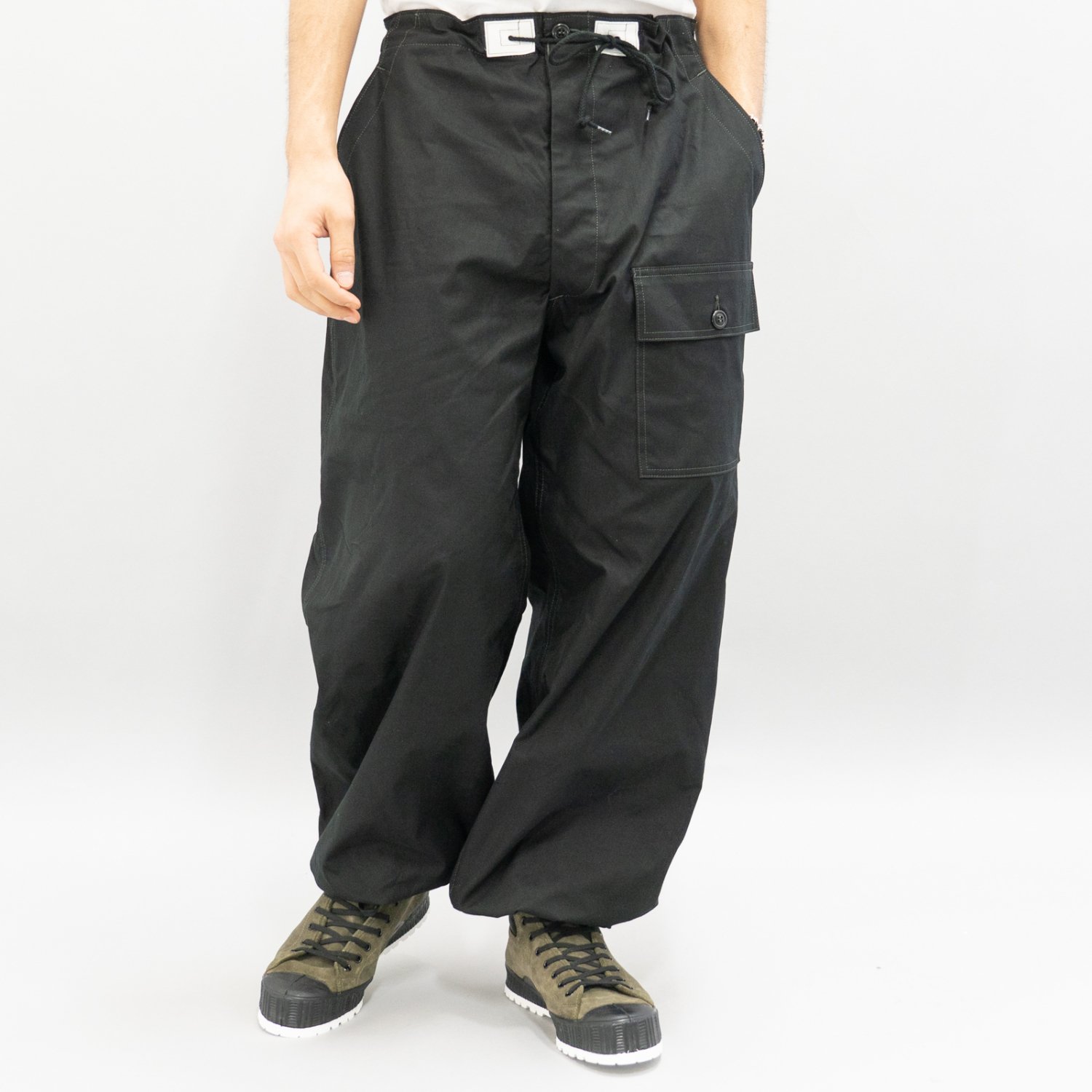 TUKI * 0131 Over Pants * Black