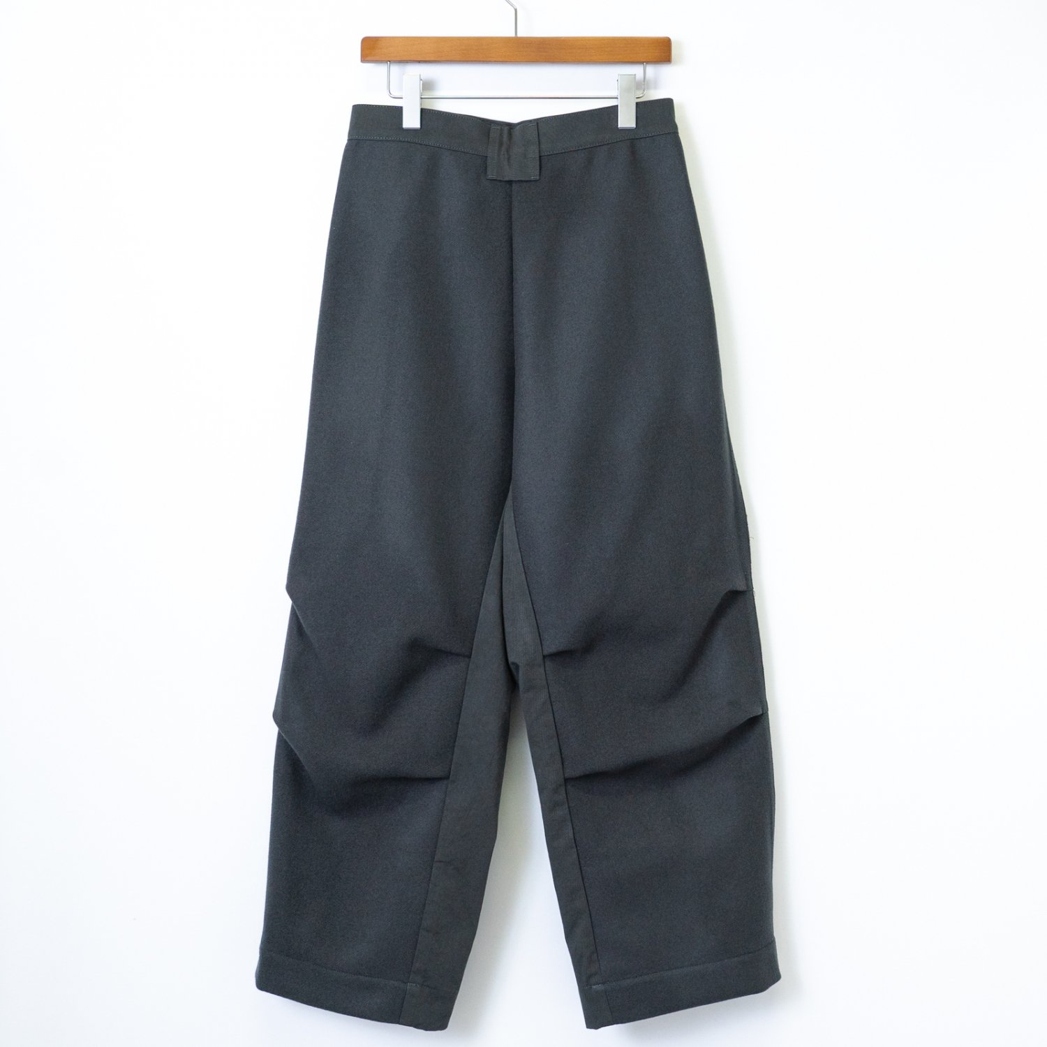 TUKI * 0136 Reversed Pants Melton/Solid Twill * Steel Blue