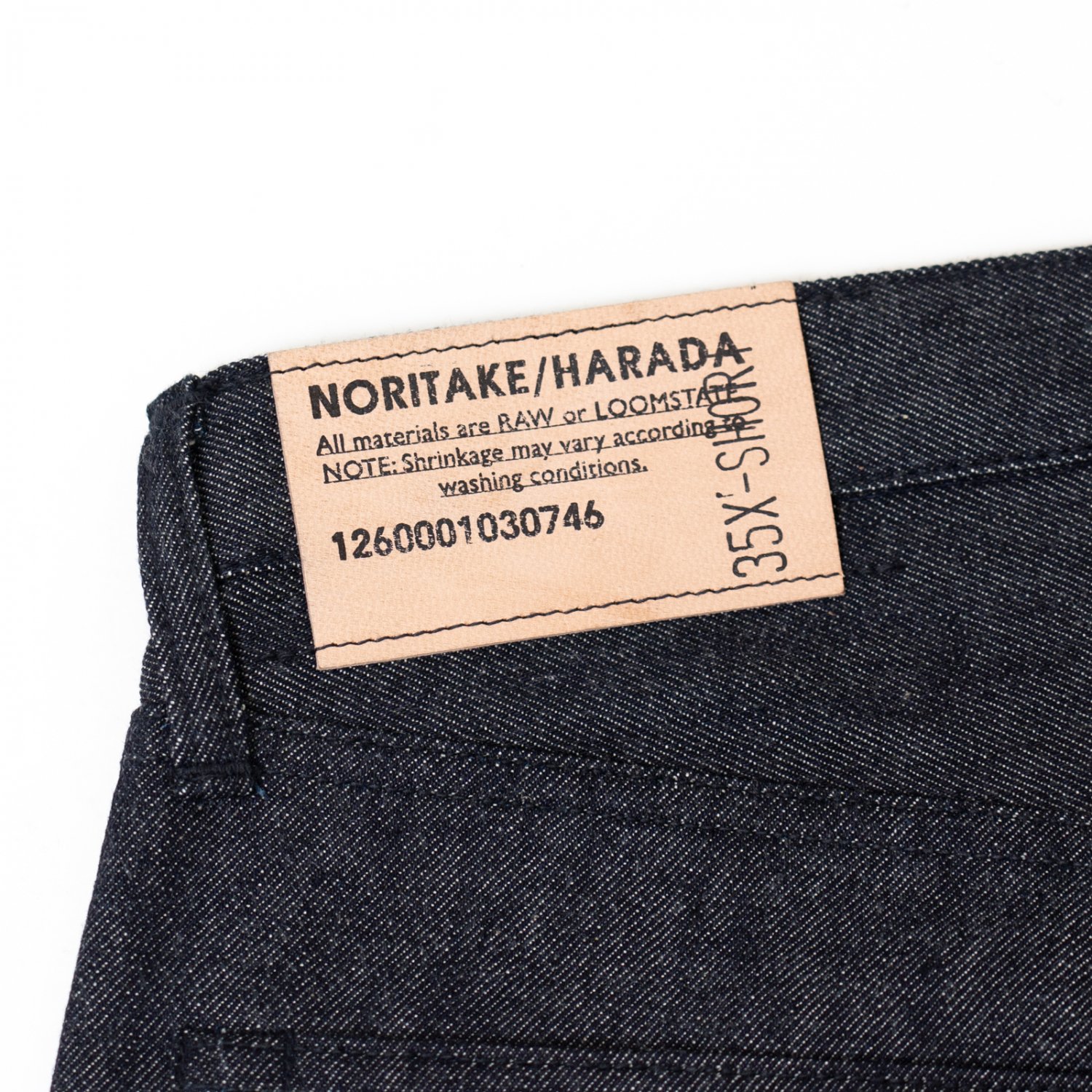 NORITAKE/HARADA * Denim Pants 35inch X-Short