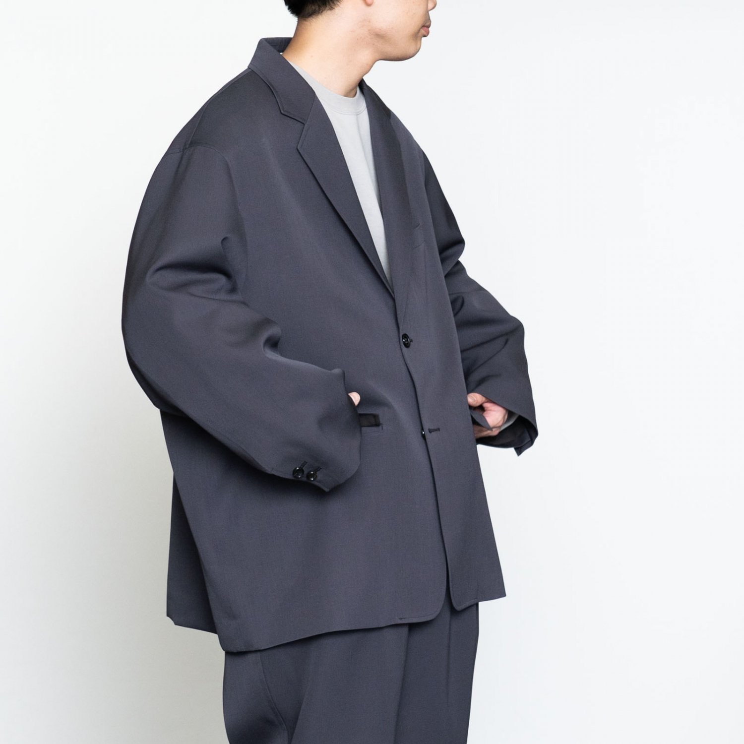 Graphpaper Scale Off Wool Jacket セットアップ