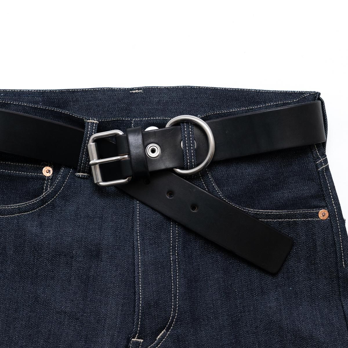 TUKI doggie belt / black / cow leather【正規販売店】 – bollard