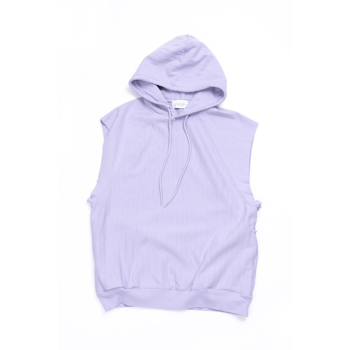 UNUSED * US2142 Sleeveless Hoodie * Graypurple