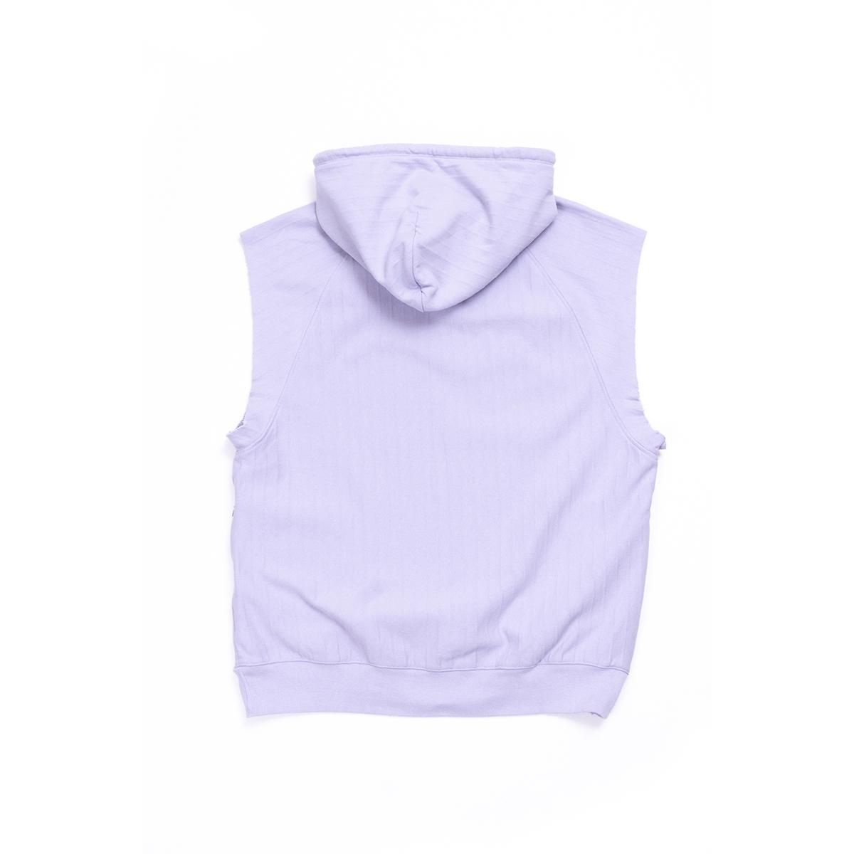 UNUSED * US2142 Sleeveless Hoodie * Graypurple