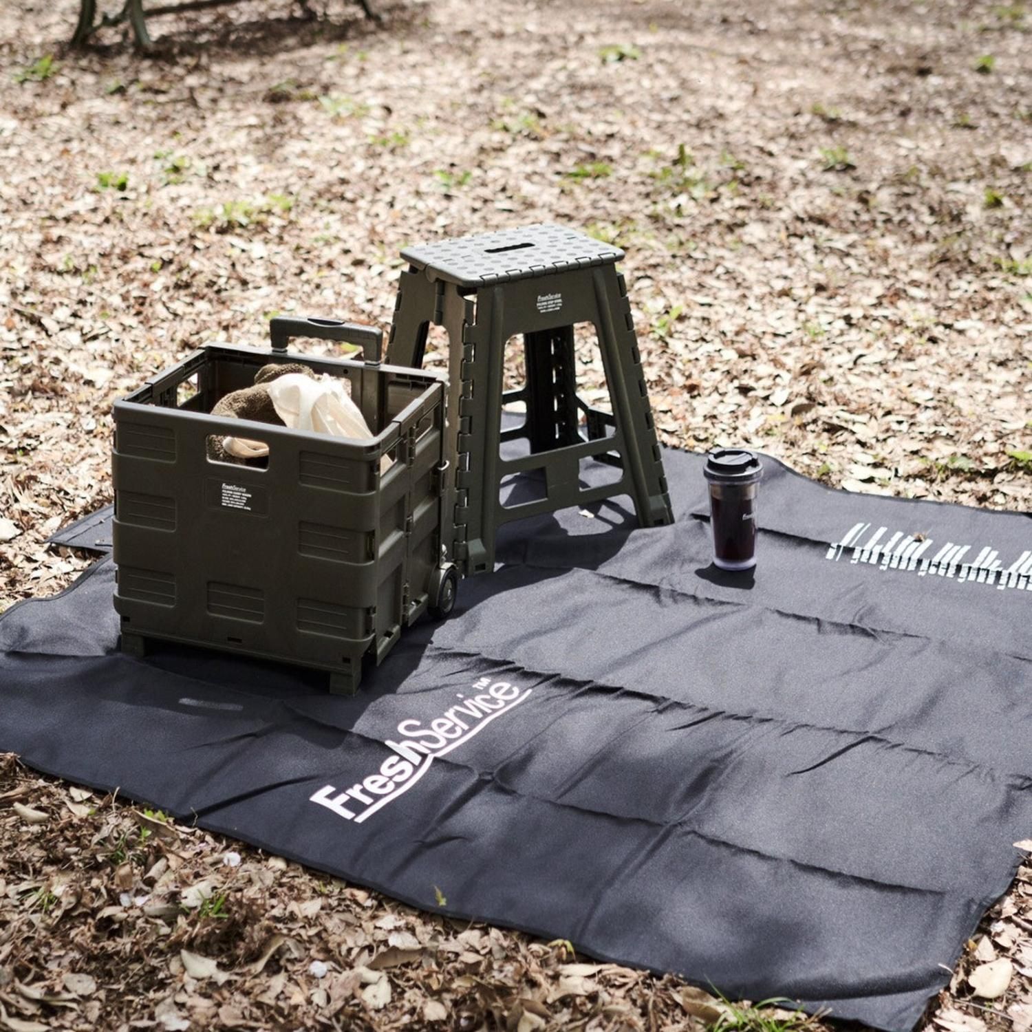 FreshService * FOLDING CARRY WAGON * Khaki