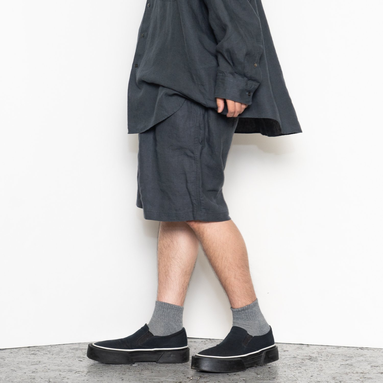 Graphpaper * Linen Baggy Shorts(2色展開)