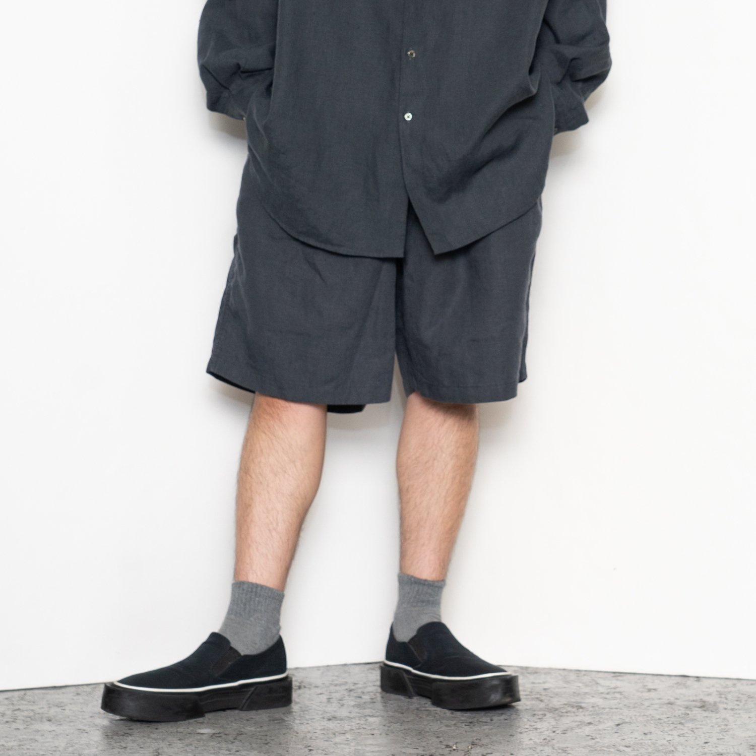 Graphpaper * Linen Baggy Shorts(2色展開)