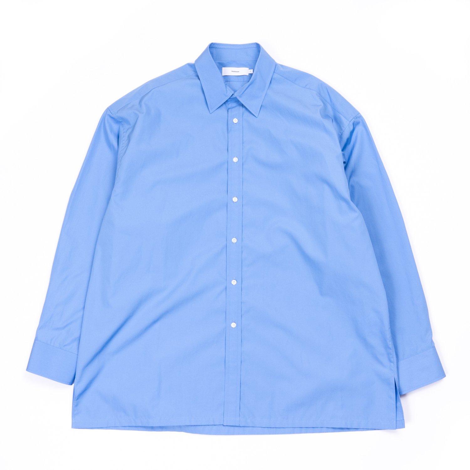 Graphpaper * High Count Broad Regular Collar Shirt(4色展開)