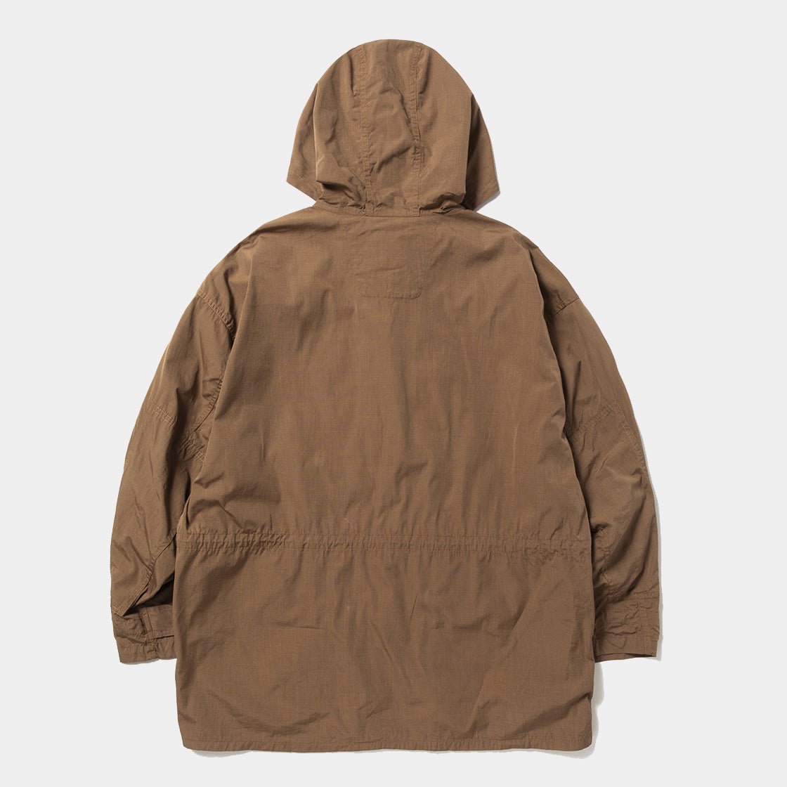 meanswhile * Trinity Cloth Shirt Hoodie * Rust Brown