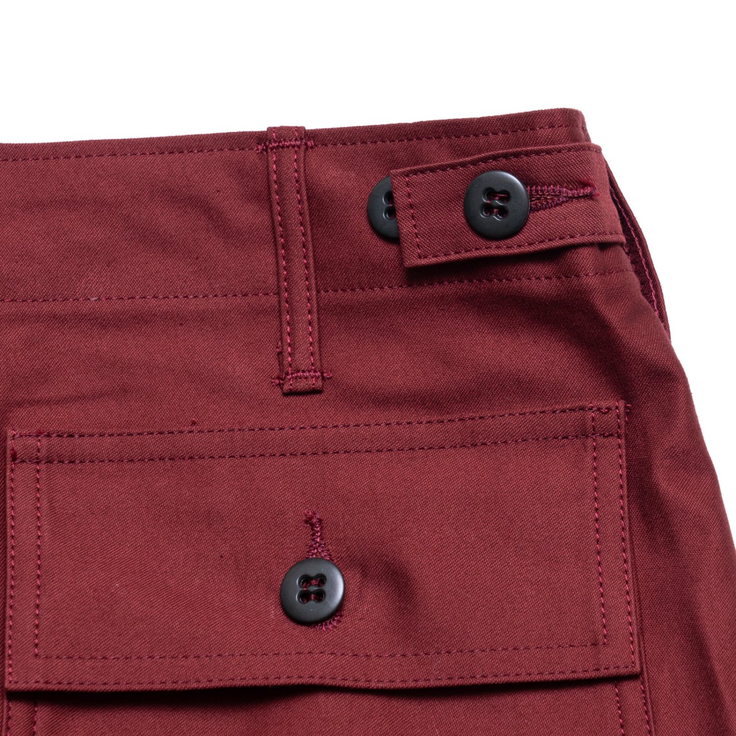 TUKI * 0152 Baker Pants * Maroon