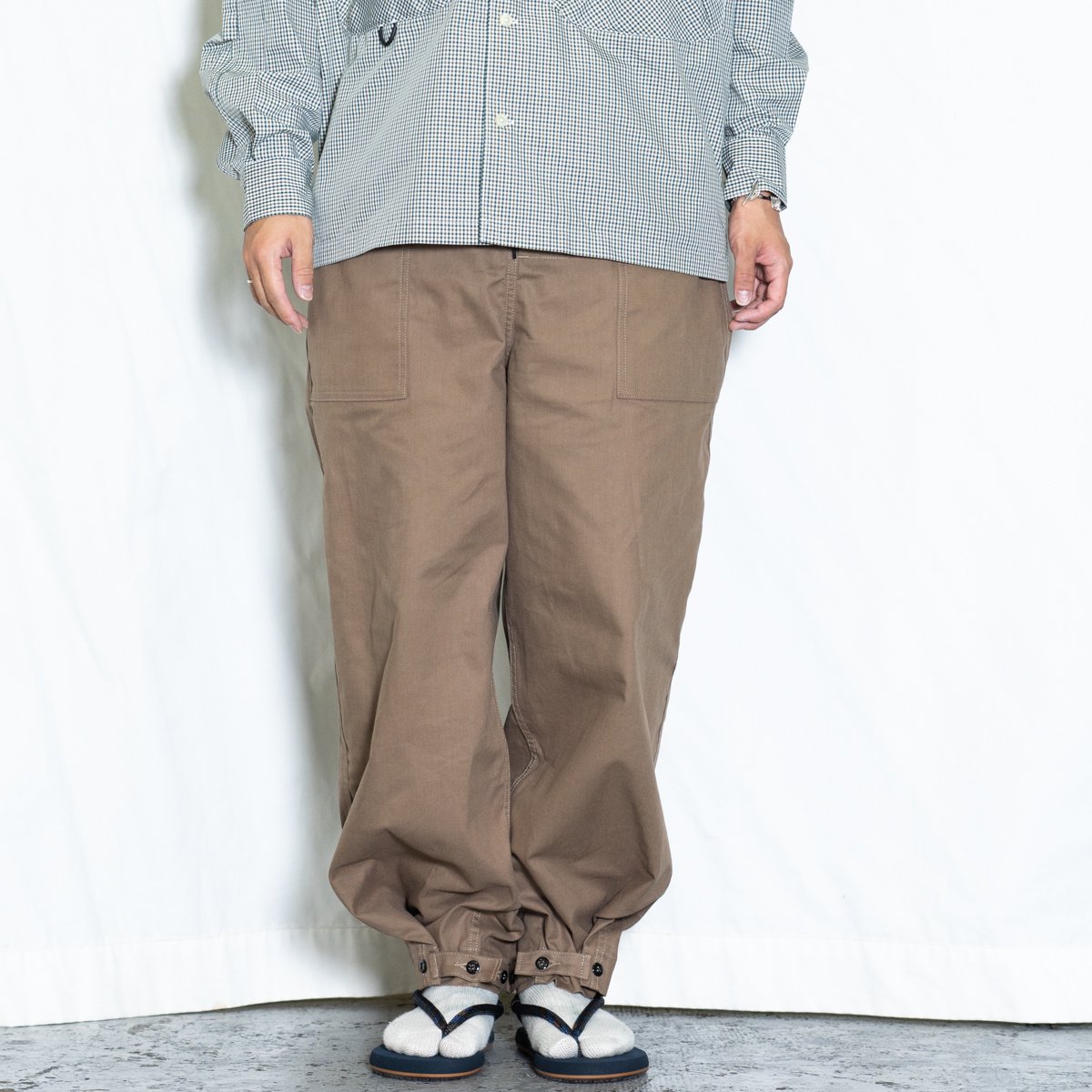 TUKI * 0159 Over Pants * Khaki