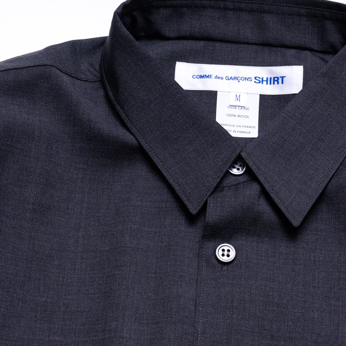 COMME des GARCONS SHIRT * Forever Wide Classic Fine Wool Long 
