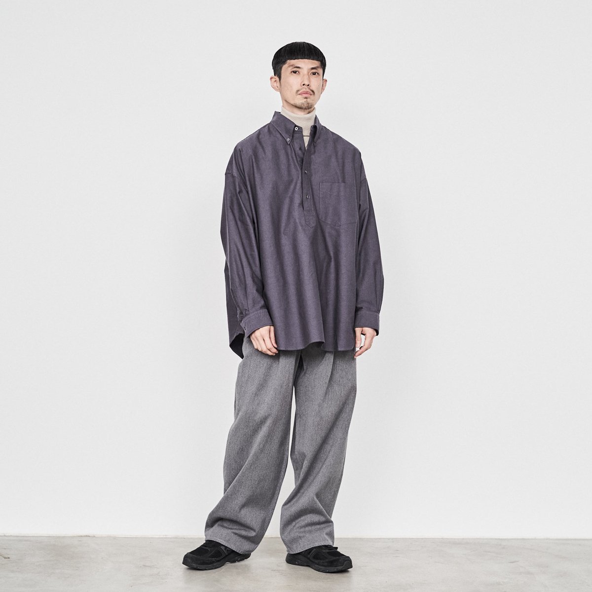 Graphpaper * Oxford Oversized B.D Pullover Shirt(5色)