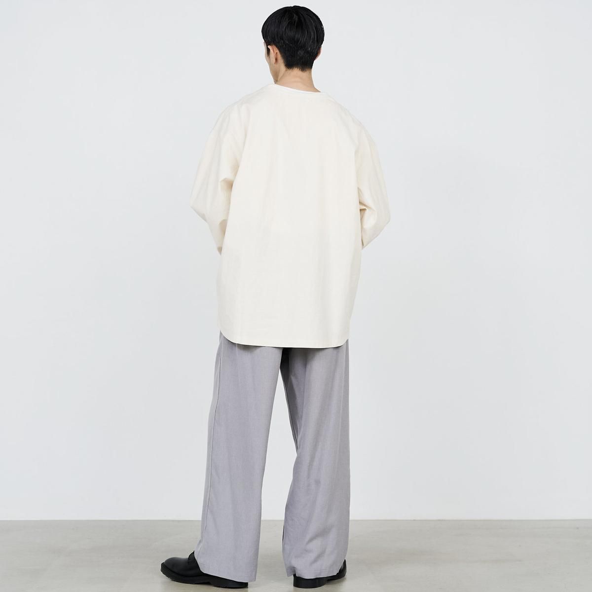 Graphpaper * Linen Cupro Baggy Pants(2色展開) | public