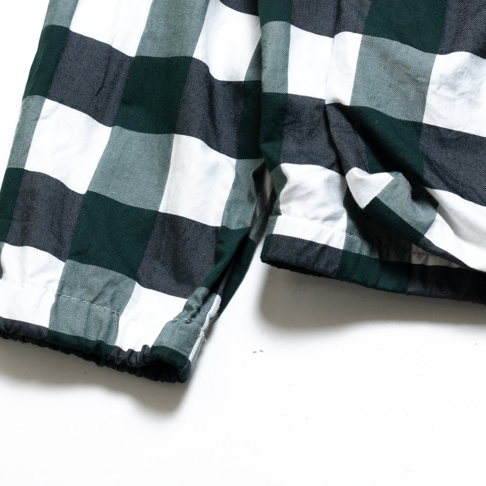 UNUSED * US2334 Gingham Checked Jacket * Green/White